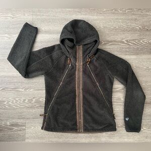 Kuhl Fleece Flight Jacket Hoodie Women’s Large